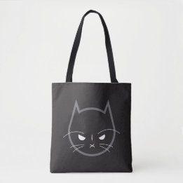 Tote Bag Chat en colère, Fourre-tout à l'épaule