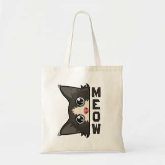 Tote Bag Chat en smoking drôle regarde Pun