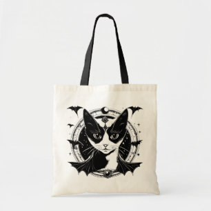 Tote Bag Chat et chauves-souris I