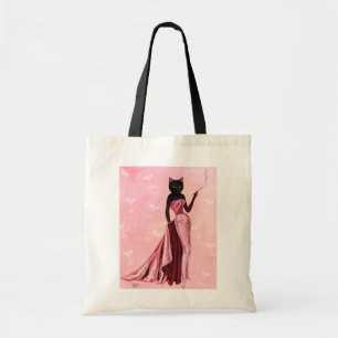 Tote Bag Chat flamand en rose