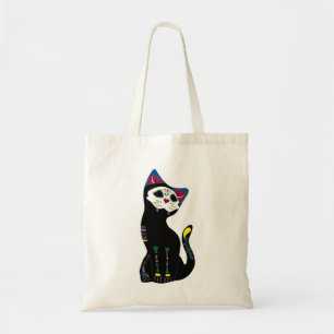 Tote Bag Chat Fourre-tout de "Gato Muerto" Dia De Los