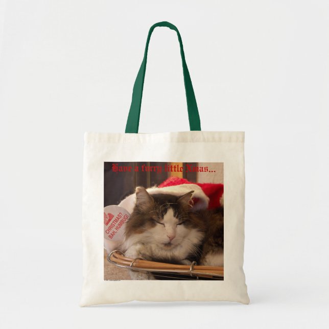 Tote Bag Chat fumiste Fourre-tout de Bah (Devant)