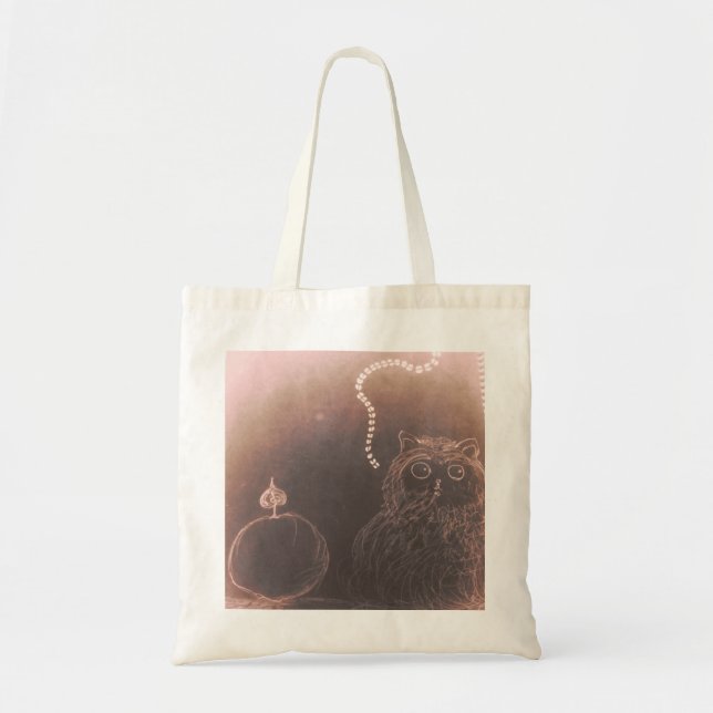 Tote Bag chat gloria dans la foudre glorieuse (Devant)
