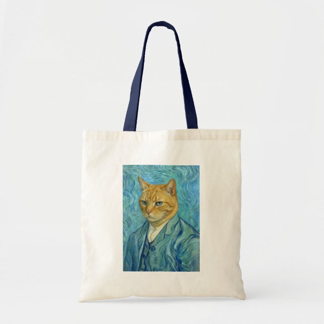 Tote Bag Chat Gogh (Devant)