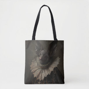Tote Bag Chat gothique