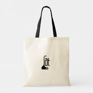Tote Bag Chat "Gras" Créatif
