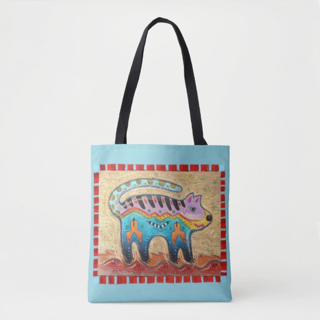 Tote Bag Chat grincheux (Devant)
