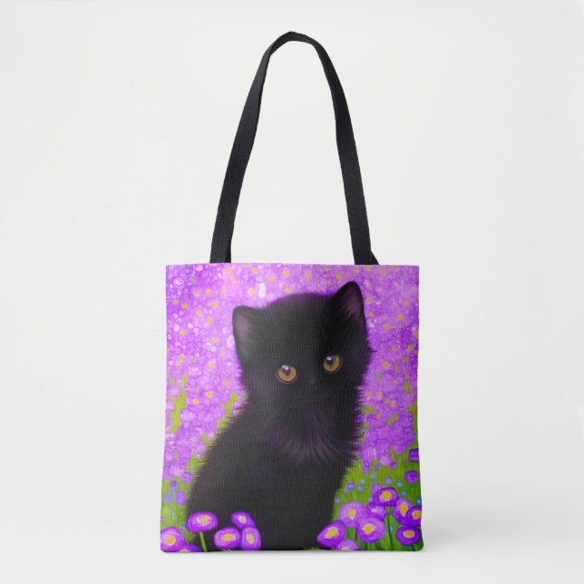 Tote Bag Chat Gustav Klimt (Devant)
