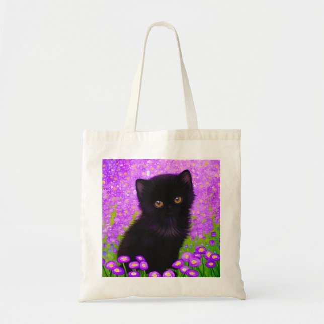 Tote Bag Chat Gustav Klimt (Devant)