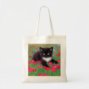 Tote Bag Chat Gustav Klimt Tuxedo