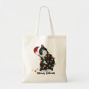 Tote Bag Chat Joyeux Catmas
