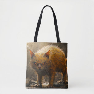 Tote Bag Chat monstre