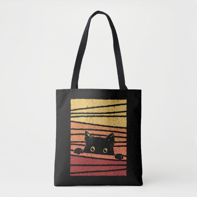 Tote Bag Chat noir (Devant)