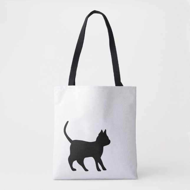 Tote Bag Chat noir (Devant)