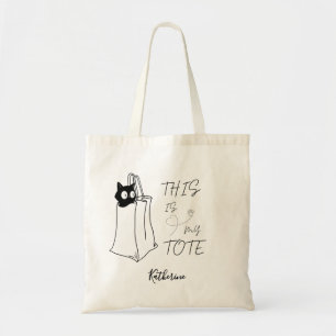 Tote Bag Chat Noir "C'Est Mon Fourre-tout" Drôle