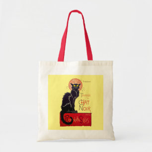 Tote Bag Chat noir de Nouveau d'art français de Tournee du