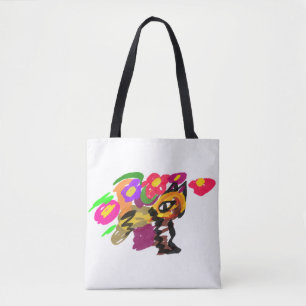 Tote Bag Chat orange rétabli 