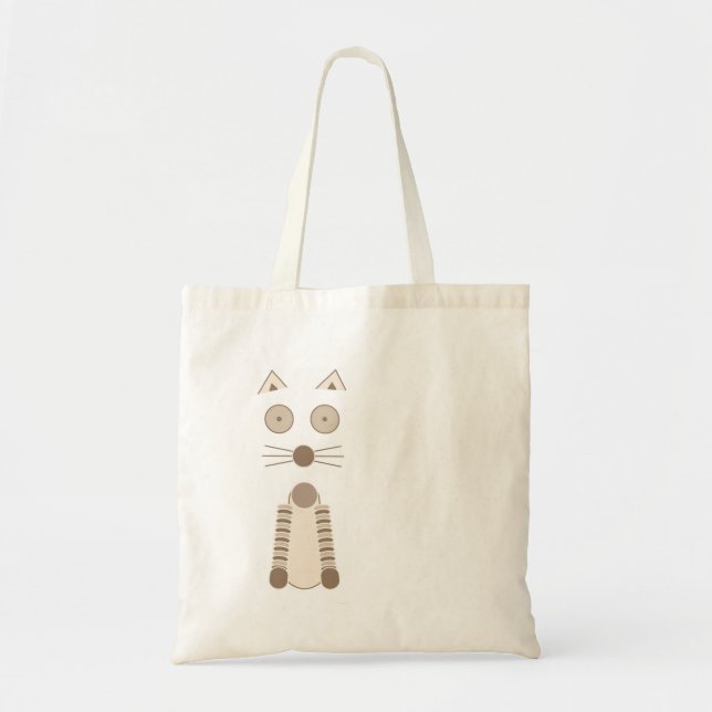 Tote Bag Chat simple (Devant)