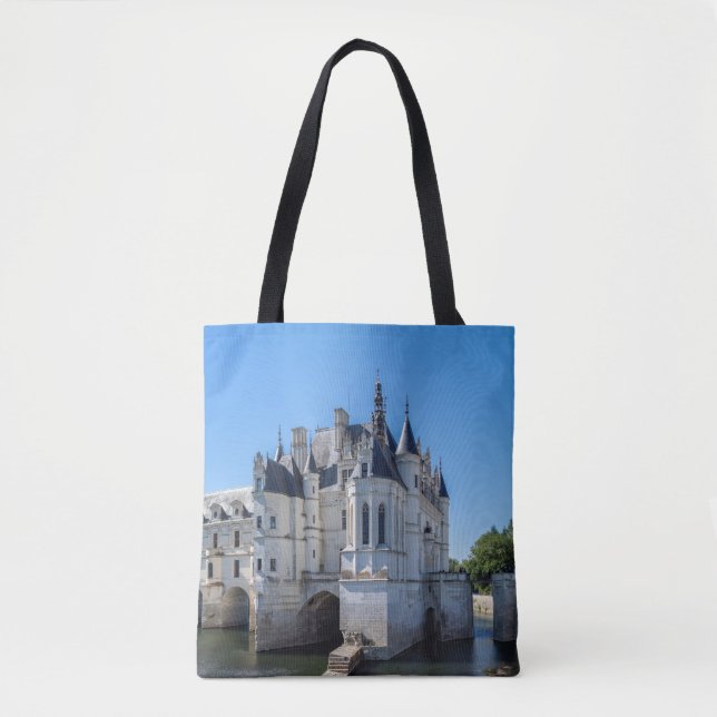 Tote Bag Château de Chenonceau dans la vallée de la Loire - (Devant)