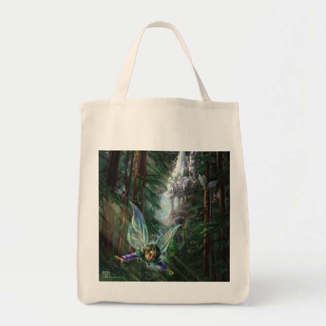 Tote Bag Château de Fée Fantastique (Devant)