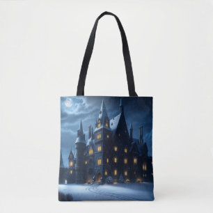 Tote Bag Château de la nuit froide Hollow