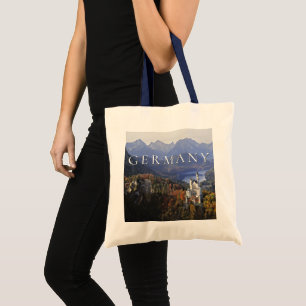 Tote Bag Château de Neuschwanstein Allemagne, Bavière
