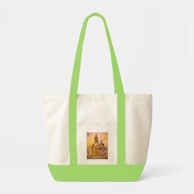 Tote Bag château de sable (Devant)
