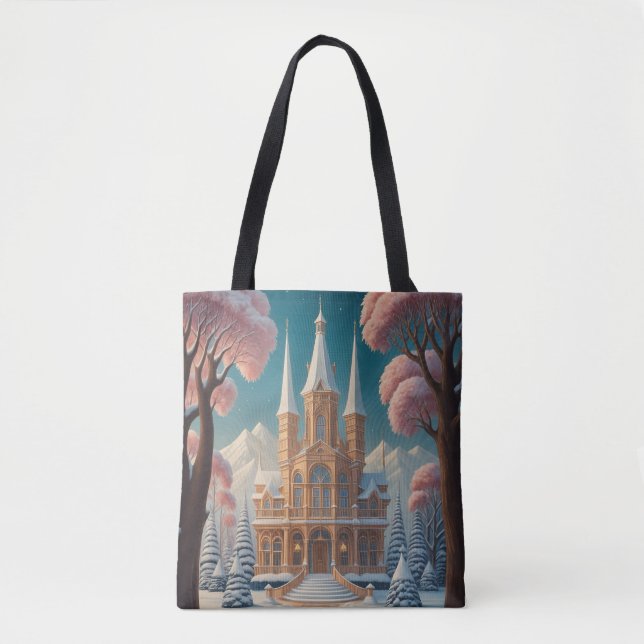 Tote Bag Château de Whispering Dreams (Devant)
