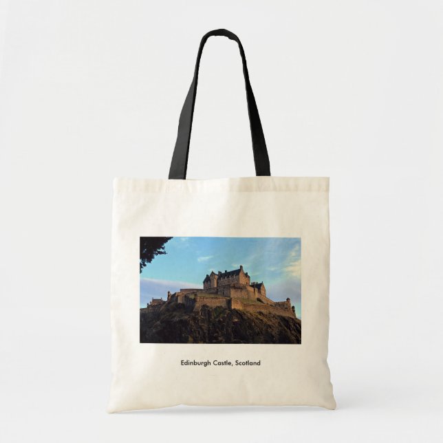 Tote Bag Château d'Edimbourg, Ecosse (Devant)