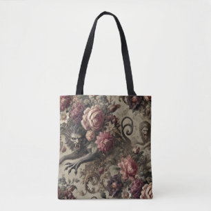 Tote Bag Château des Loups - Gothique Baroque Werewolf Flor