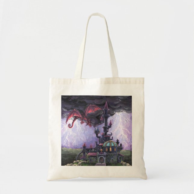 Tote Bag Château du dragon (Devant)