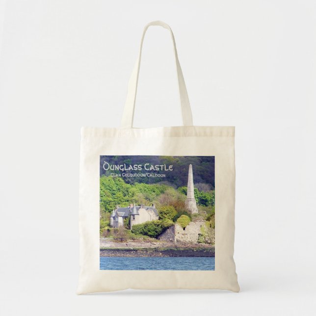 Tote Bag Château Dunglass - Clan Colquhoun/Calhoun (Devant)