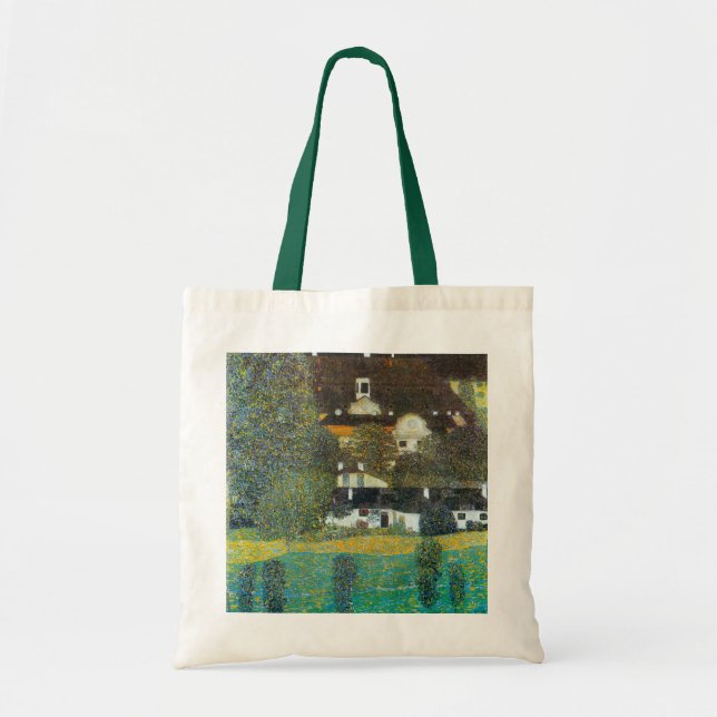 Tote Bag Château Kammer sur l'Attersee II de Gustav Klimt (Devant)