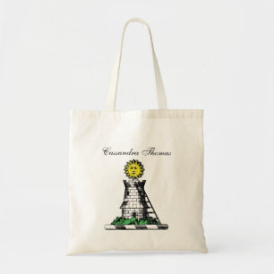Tote Bag Château médiéval héraldique vintage Emblem Crest