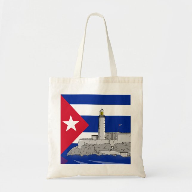 Tote Bag Château Morro à La Havane (Devant)