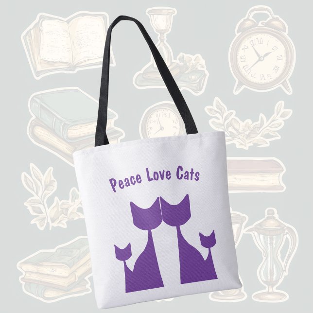 Tote Bag Chats (Créateur téléchargé)