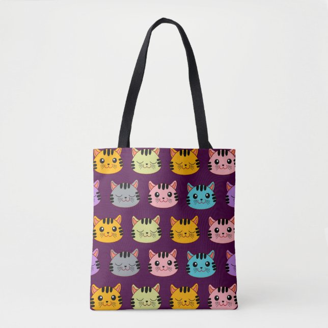 Tote Bag Chats cool (Devant)