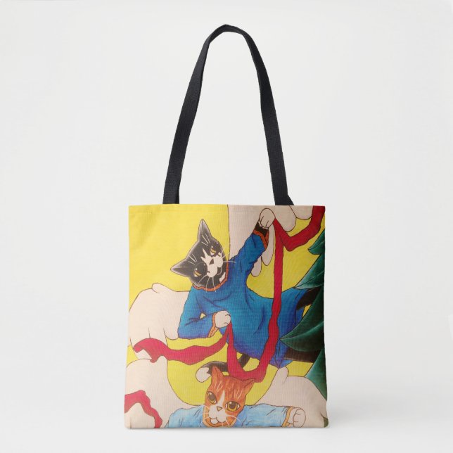Tote Bag Chats de Cherub (Devant)