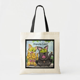 Tote Bag Chats de Sharedy - idiots et chat