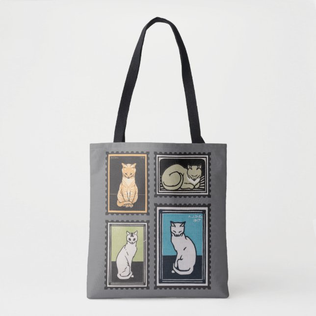 Tote Bag Chats, Julie de Graag (Devant)