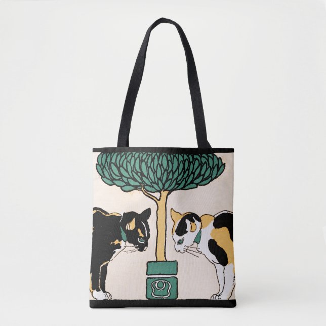 Tote Bag Chats vintages par Edward Penfield (Devant)