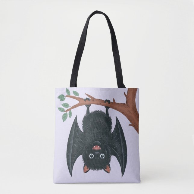Tote Bag Chauffage de chauve-souris (Devant)