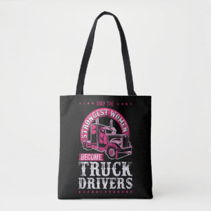 Tote Bag Chauffeur De Camion Seulement Les Femmes Les Plus