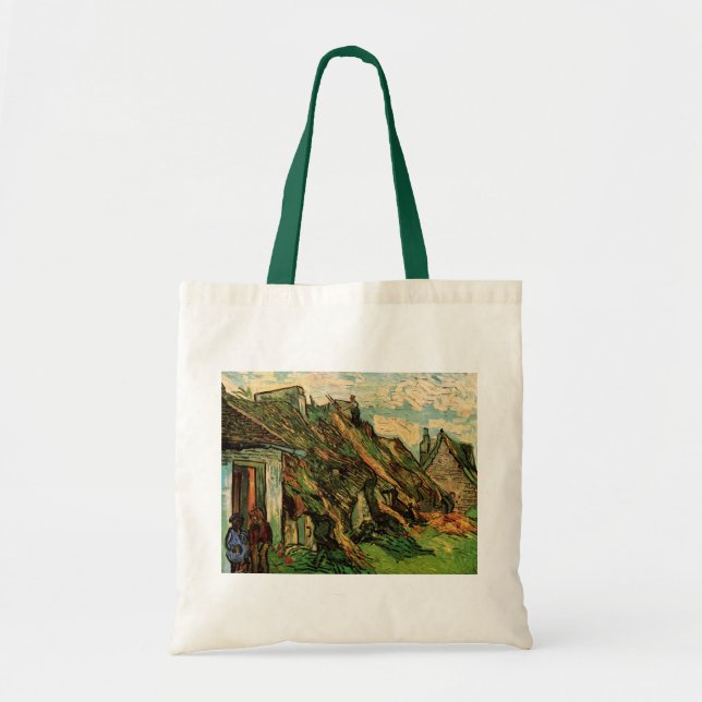 Tote Bag Chaumières en grès de Vincent van Gogh (Devant)