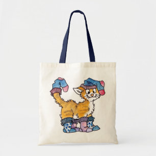 Tote Bag Chaussette Kitty Fourre-tout