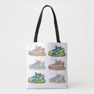 Tote Bag Chaussure de tennis Fourre-tout