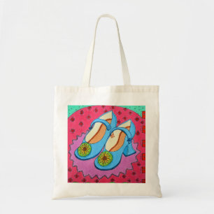 Tote Bag Chaussures bleues