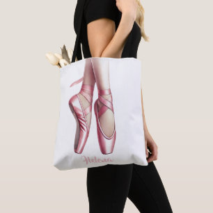 Tote Bag Chaussures de ballet Ballerine personnalisées
