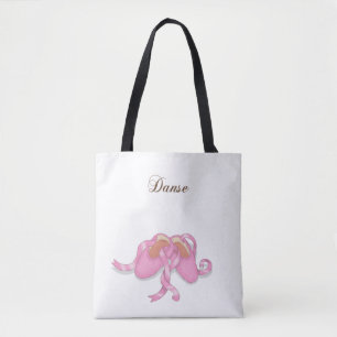 Tote Bag Chaussures de ballet "Danse" Ballerina Danseuse fr