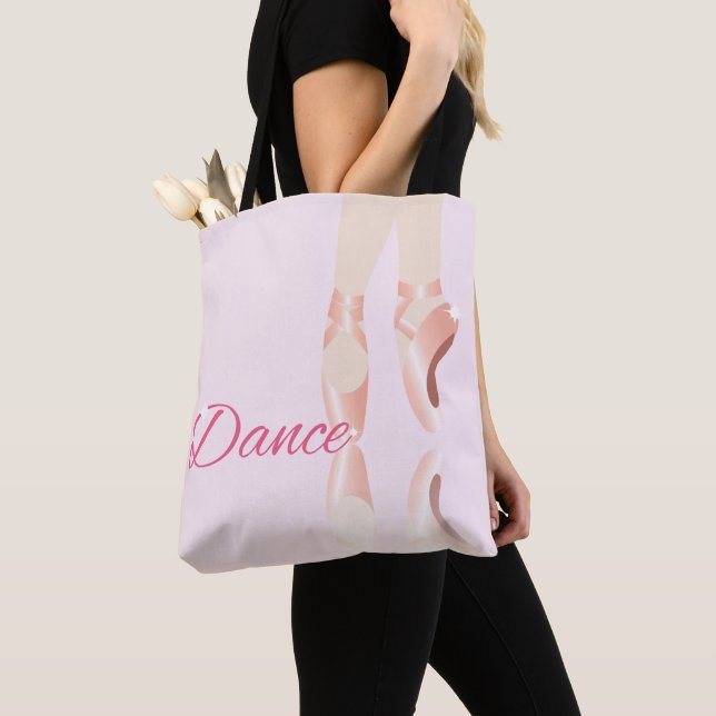 Tote Bag Chaussures de ballet de danse (De près)